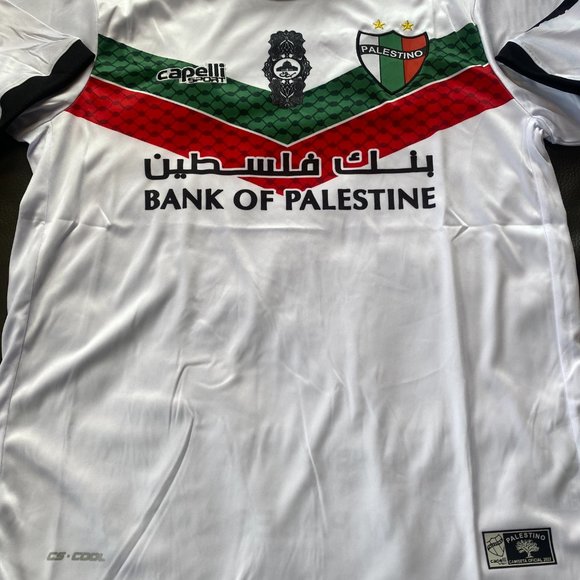 Capelli brand CHILE CLUB DEPORTIVO PALESTINO PALESTINE JERSEY M, L,XL,2XL New - Picture 4 of 5